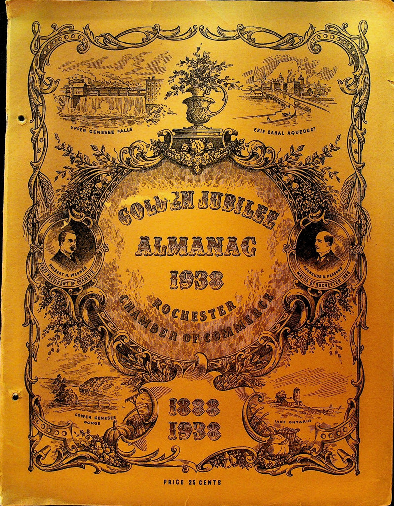 Rochester NY Golden Jubilee Almanac 1938 Chamber of Commerce0