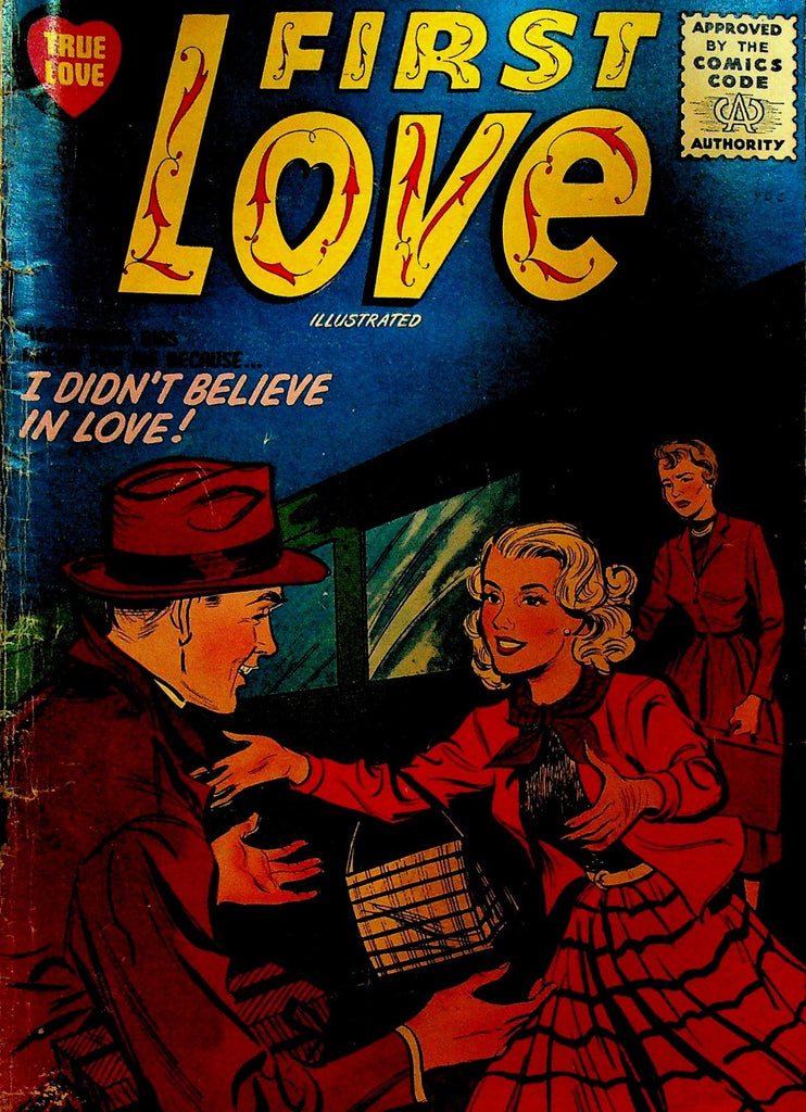 First Love Illustrated 57 Harvey Comics 1955 Silver Age Romance Comic0