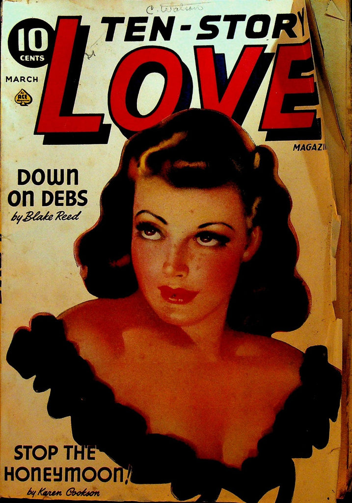 Ten-Story Love Pulp March 1942 Blake Reed Karen Cookson0