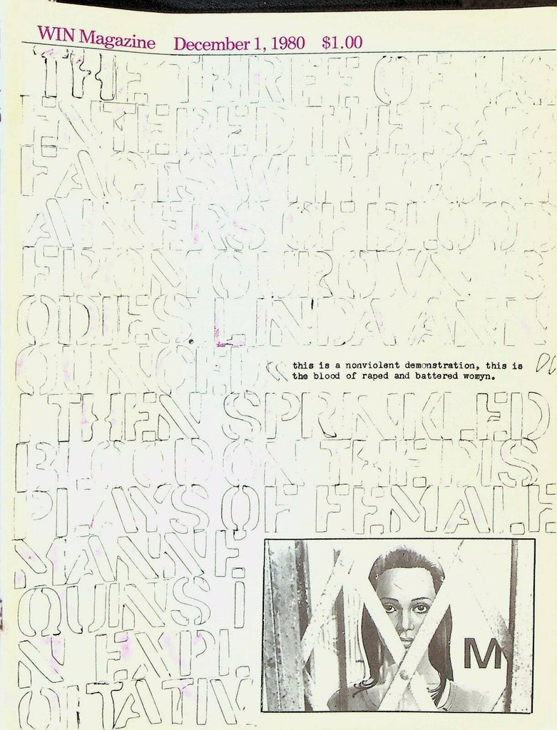 Win Magazine December 1 1980 Richard Marshall Kim Dae Jung Shell Wildwomoon0