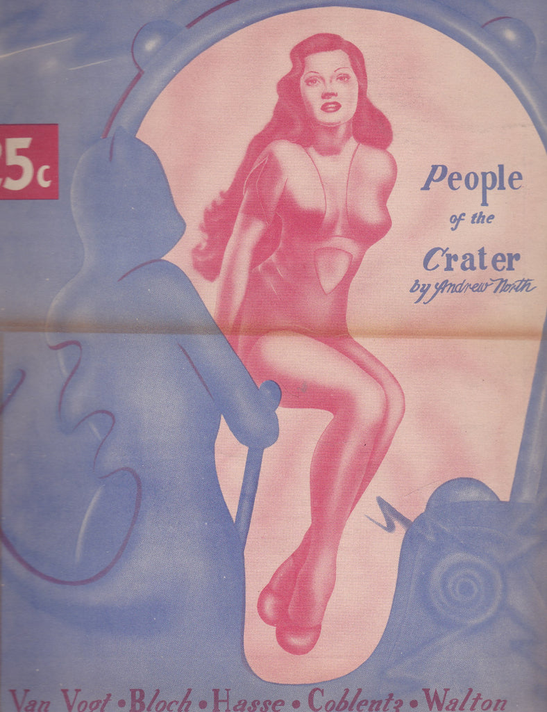 Fantasy Book 1947 Vol 1 #1 Robert Bloch AE Van Vogt Andrew North Magazine0