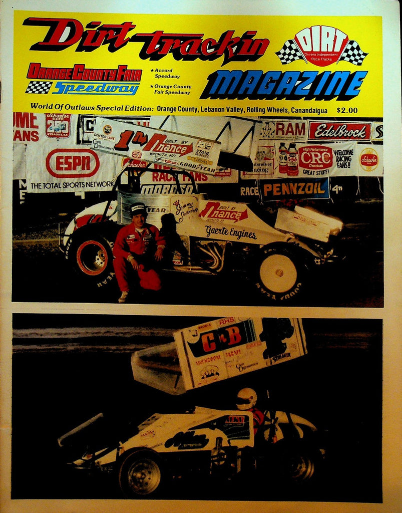 Dirt Trackin Magazine 1983 World of Outlaws Racing0