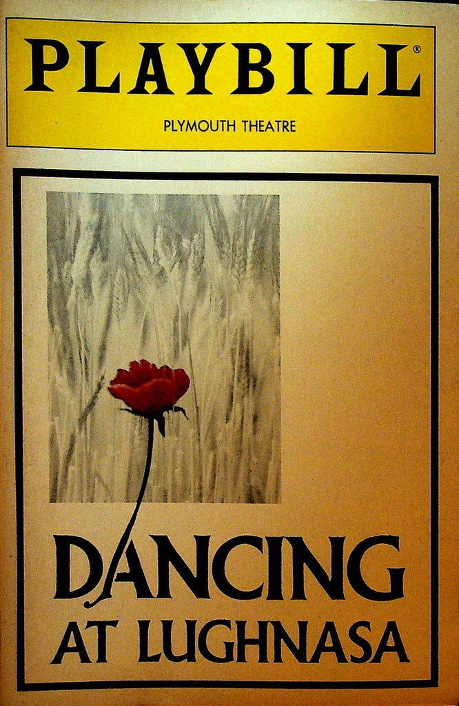 Dancing At Lughnasa Playbill November 1991 Gerard McSorley Robert Gwilym0