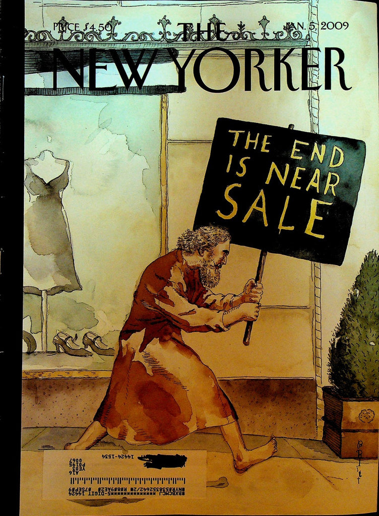 The New Yorker January 5 2009 Will Oldham Village Voice Barry Blitt Gahan Wilson0
