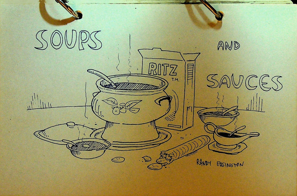 Soups & Sauces Recipe Booklet 1970s0