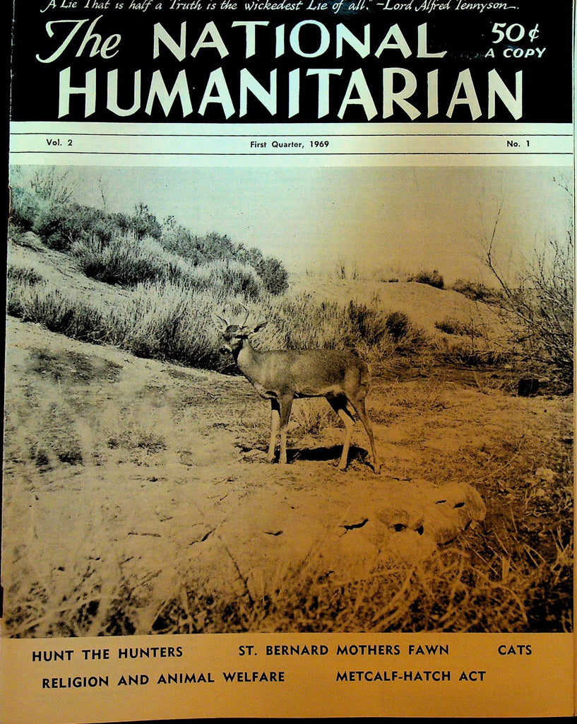 The National Humanitarian Magazine 1Q 1969 Animal Welfare Dog Shows0