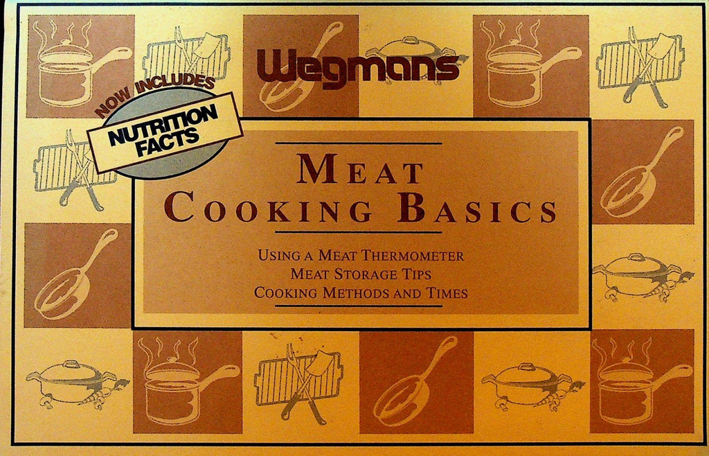 Wegmans Meat Cooking Basics Booklet 1990s0