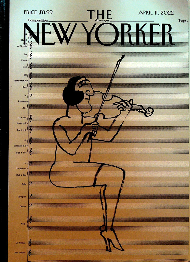 The New Yorker April 11 2022 Natasha Lyonne Stephane Bourgoin Saul Steinberg0