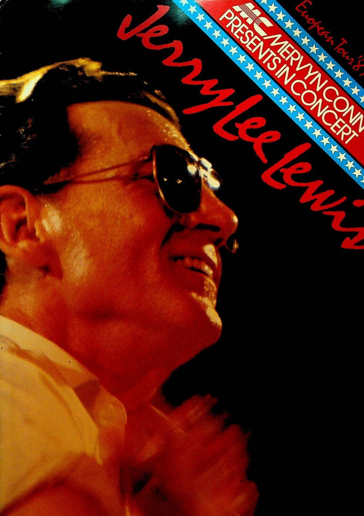 Jerry Lee Lewis European Tour 1987 Souvenir Program