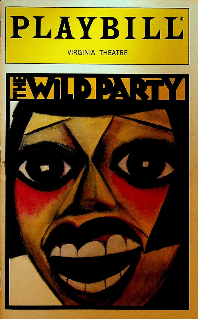 The Wild Party Playbill Opening Night April 13 2000 Adam Grupper Adrian Bailey0