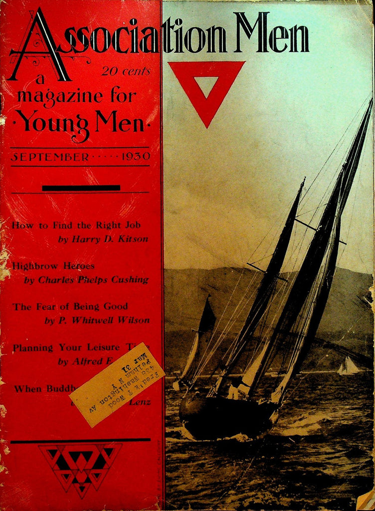 YMCA Association Men Magazine September 1930 Helen Jacobs Tennis Ellsworth Vines0