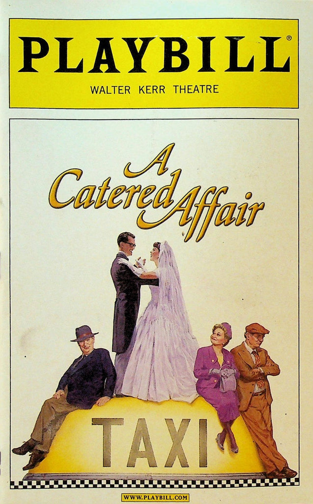 A Catered Affair Playbill May 2008 Tom Wopat Harvey Fierstein Philip Hoffman0