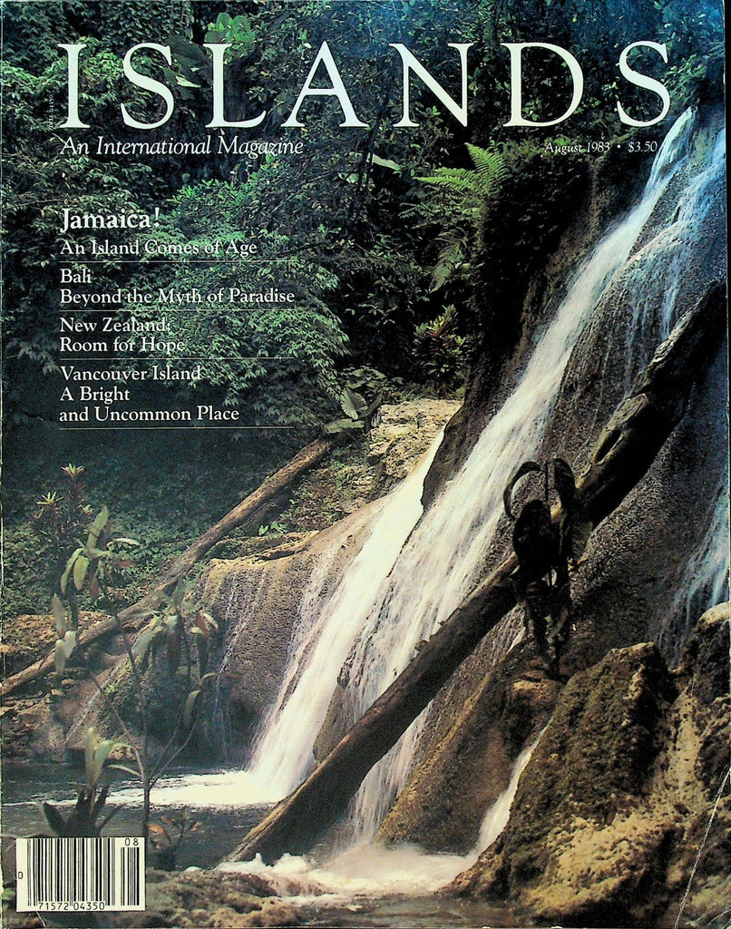 Islands Magazine August 1983 Jamaica Bali New Zealand Cozumel0