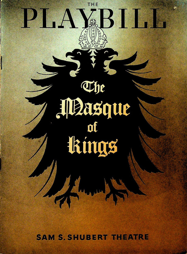 The Masque of Kings Playbill April 5 1937 Henry Hull Dudley Digges Margo0