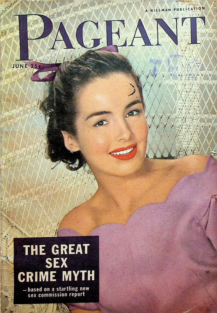Pageant Magazine June 1950 Ralph Kiner George Burns Bishop Fulton Sheen0