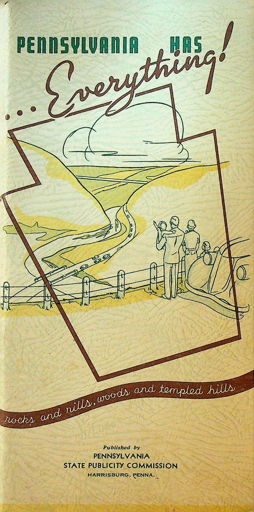 Pennsylvania Has Everything Booklet 1937 State Publicity Commission0