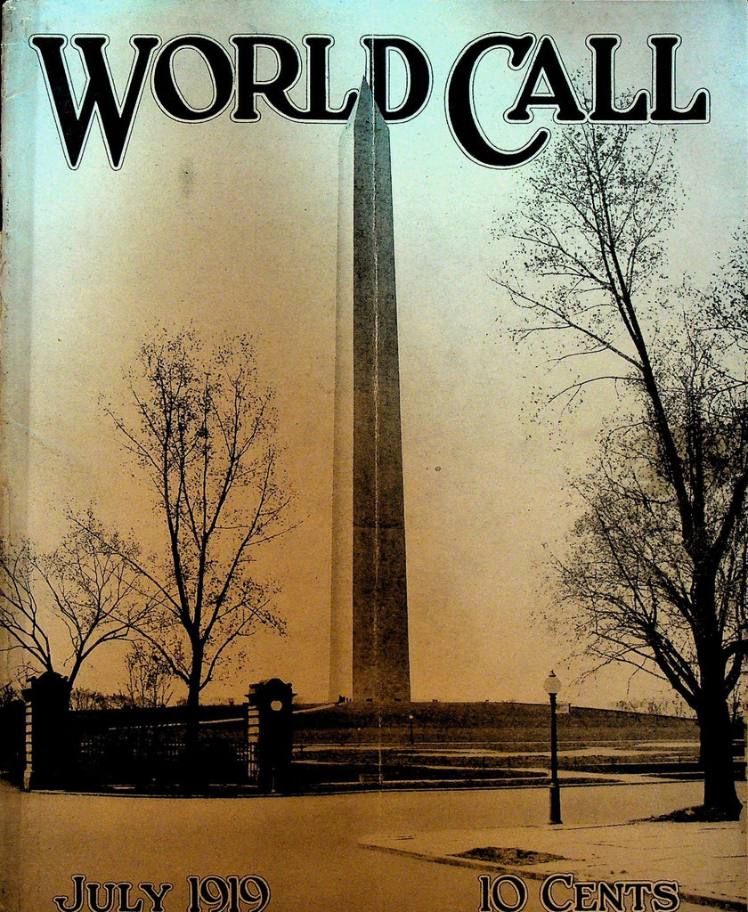 World Call Magazine July 1919 Prohibition Boy Scouts Canada0