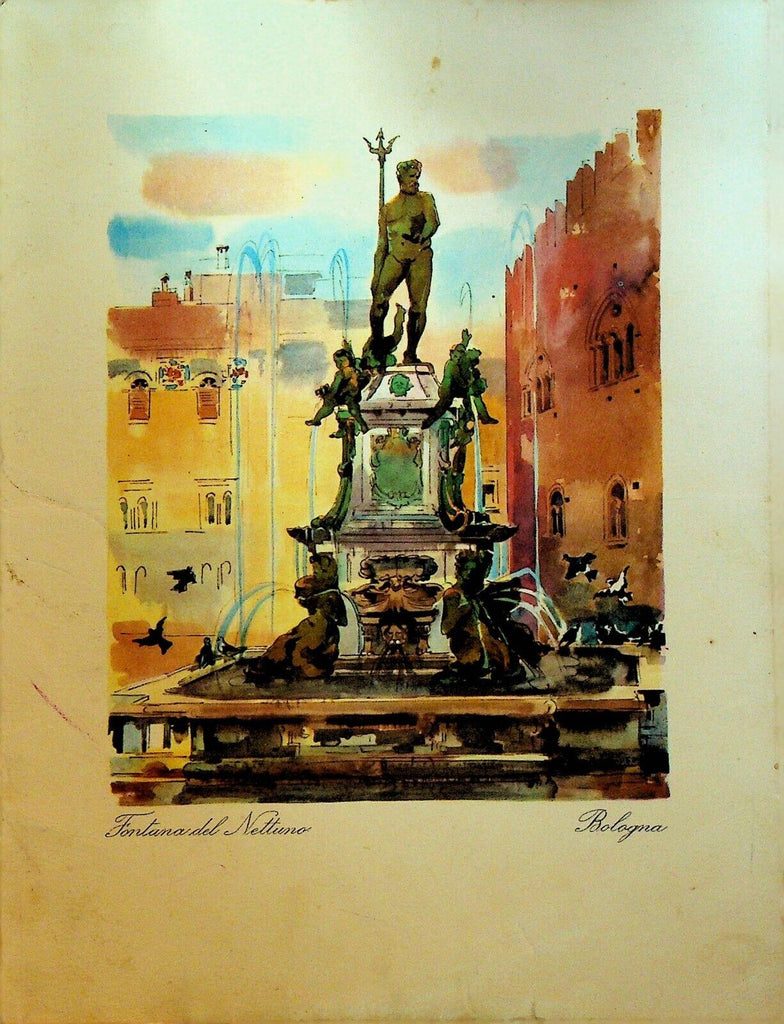 Unico Tour of Italy 1960 Italian Line Folder