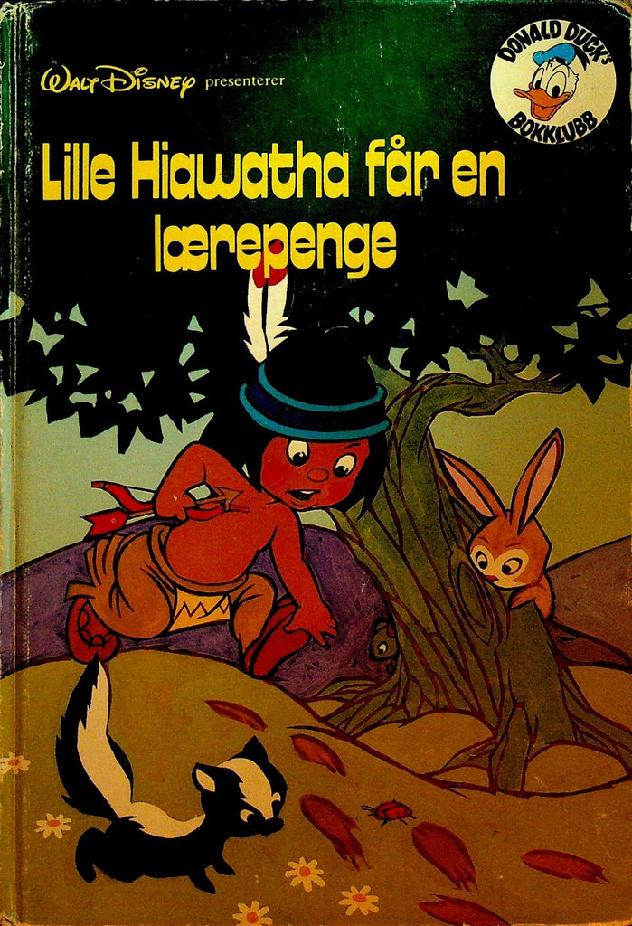 Walt Disney Little Hiawatha 1978 Book Norway far en Laerepenge0