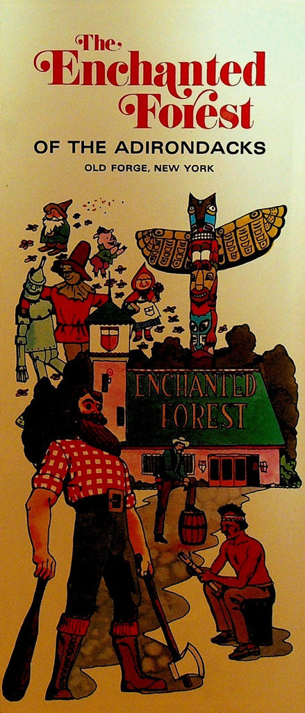 Enchanted Forest of Adirondacks Old Forge NY Brochure 1960s Karl Wallenda0