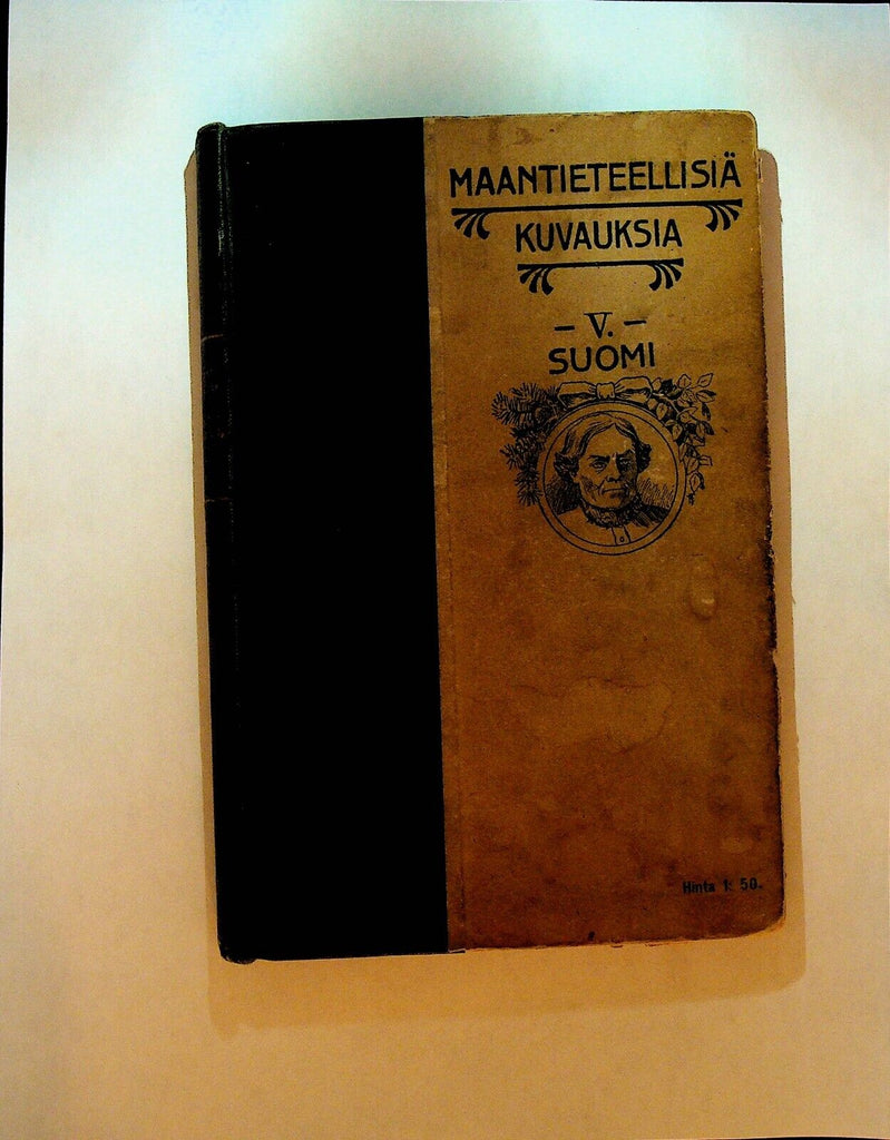 Maantieteellisia Kuvauksia V Suomi 1900 Finnish Language Finland