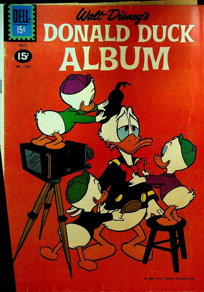 Donald Duck Album Four Color 1182 Dell Comics 1961 Camera Photography
