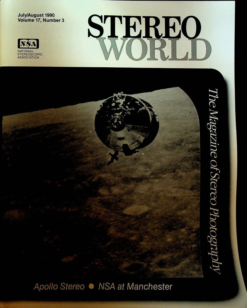Stereo World Magazine of Photography July 1990 Apollo Space Program