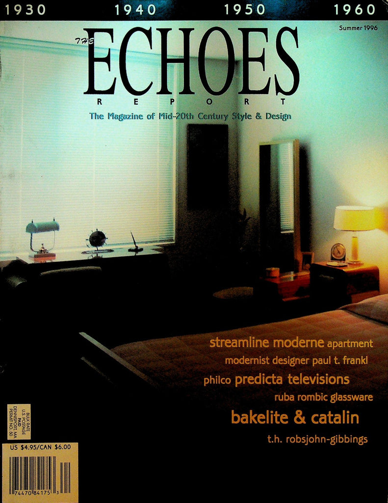 The Echoes Report Magazine Summer 1996 Mid Century Modern MCM Style Design0