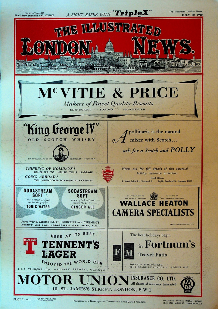 Illustrated London News July 30 1960 King Bhumibol SIam JR Young Golf0