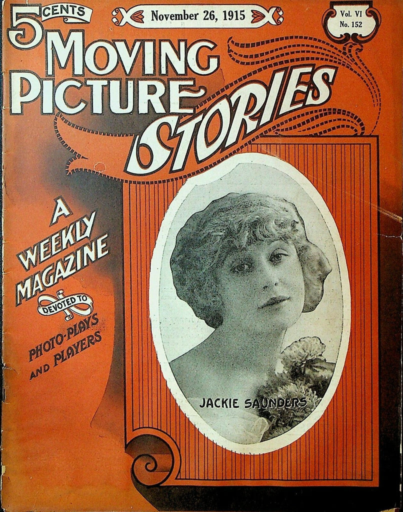 Moving Picture Stories Magazine November 26 1915 Jackie Saunders Cleo Madison0