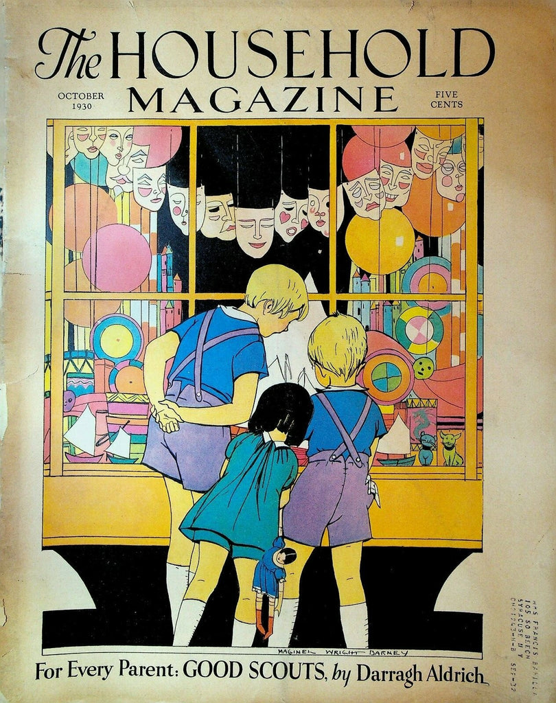 The Household Magazine October 1930 Maginel Wright Barney Camel Art Deco Ad 0