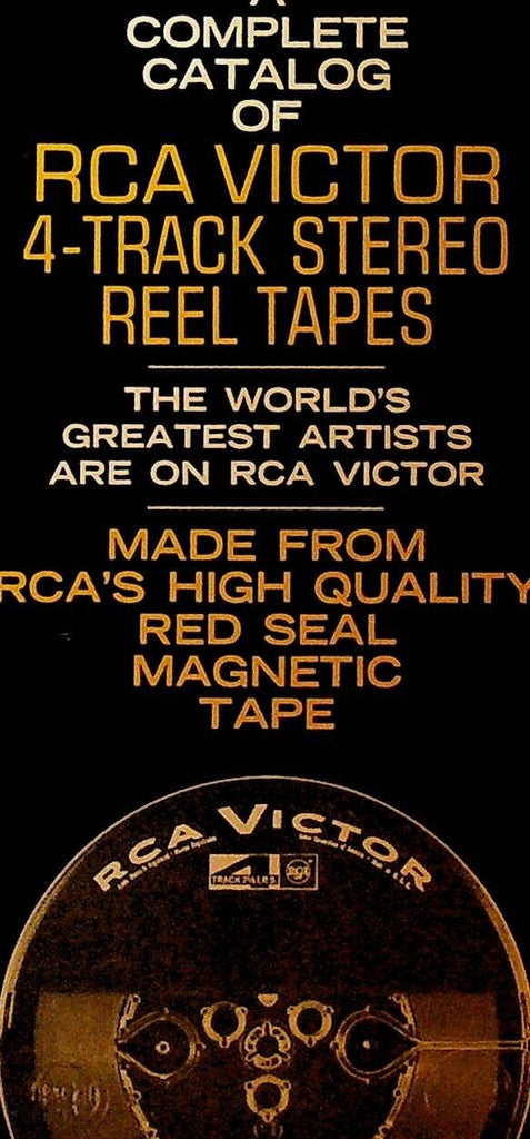 Complete Catalog of RCA Victor 4-Track Stereo Reel Tapes 1965