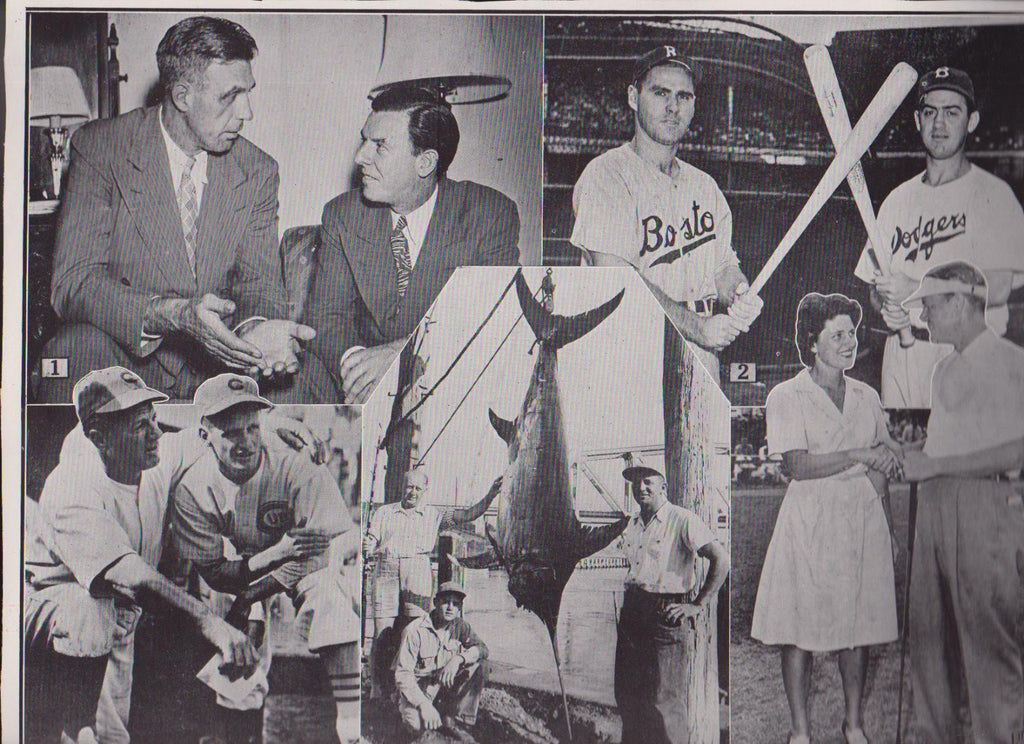 Tommy Holmes Byron Nelson Del Bissonette Dispatch Photo News Service 0