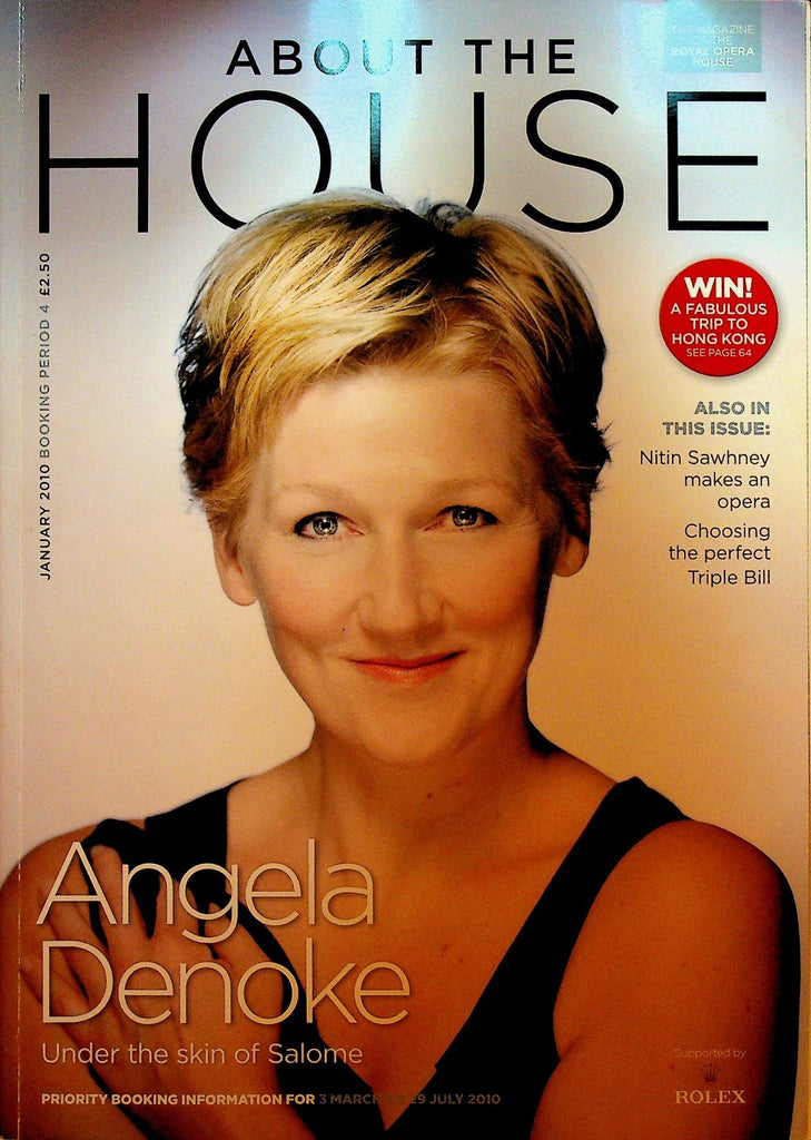 About the Royal Opera House Magazine January 2010 Angela Denoke Nitin Sawhney0