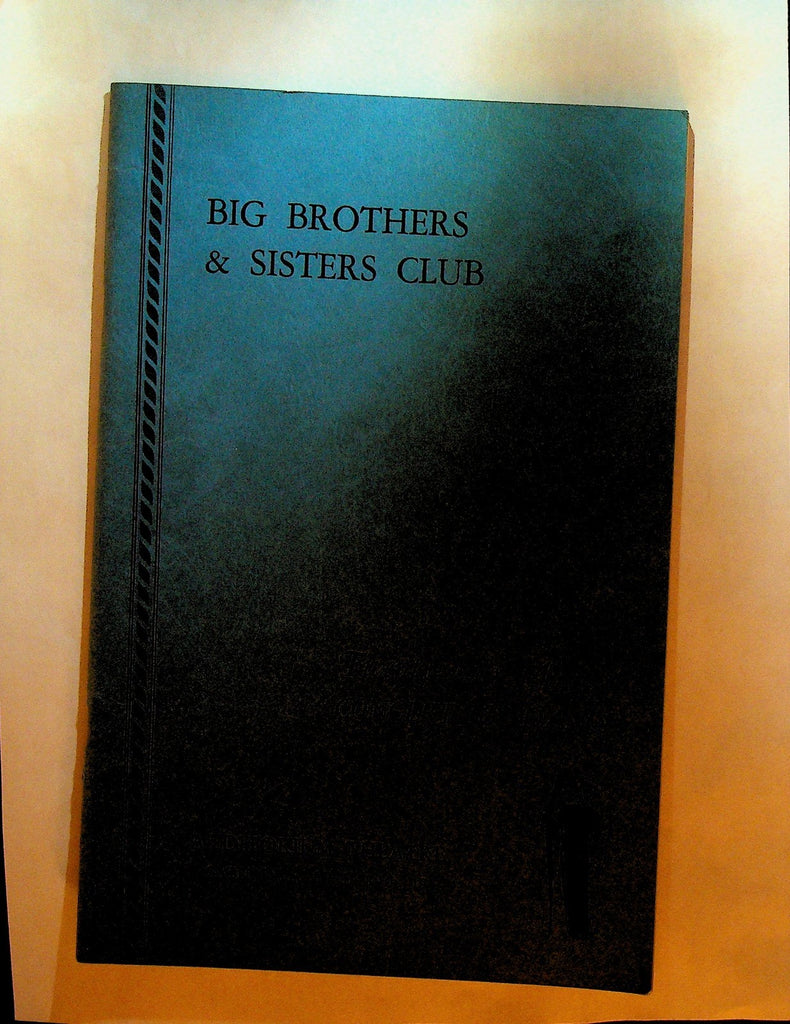 Big Brothers & Sisters Club Program Rochester NY 1947 Alexander Kipnis0