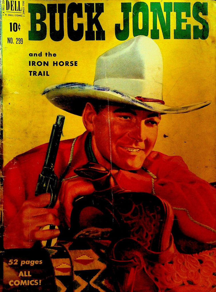 Buck Jones and the Iron Horse Four Color 299 Dell Comics 19500