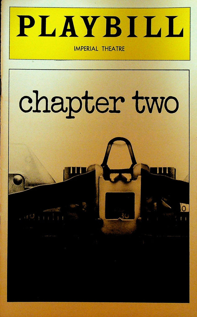 Chapter Two Playbill May 1978 Judd Hirsch Cliff Gorman Anita Gillette0