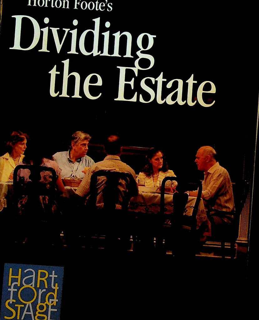 Dividing the Estate Playbill May 28 2009 Hartford Stage Horton Foote0