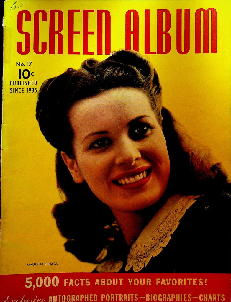 Screen Album 17 October 1941 Maureen O'Hara Clark Gable Judy Garland Cary Grant0