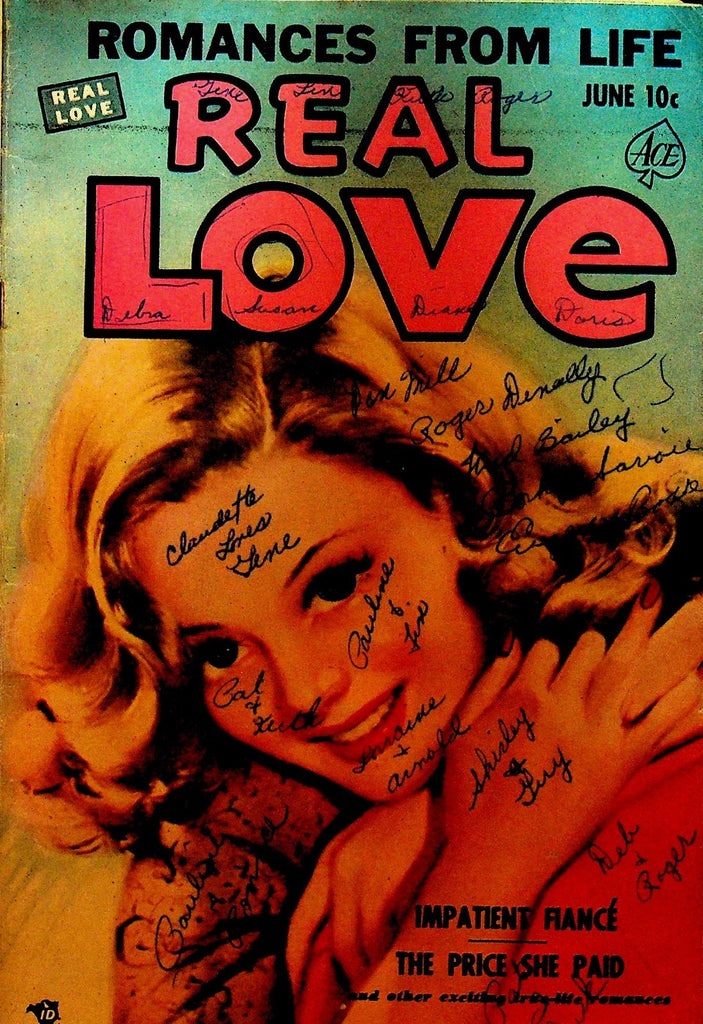 Real Love 47 Ace 1952 Golden Age Romance Comic0