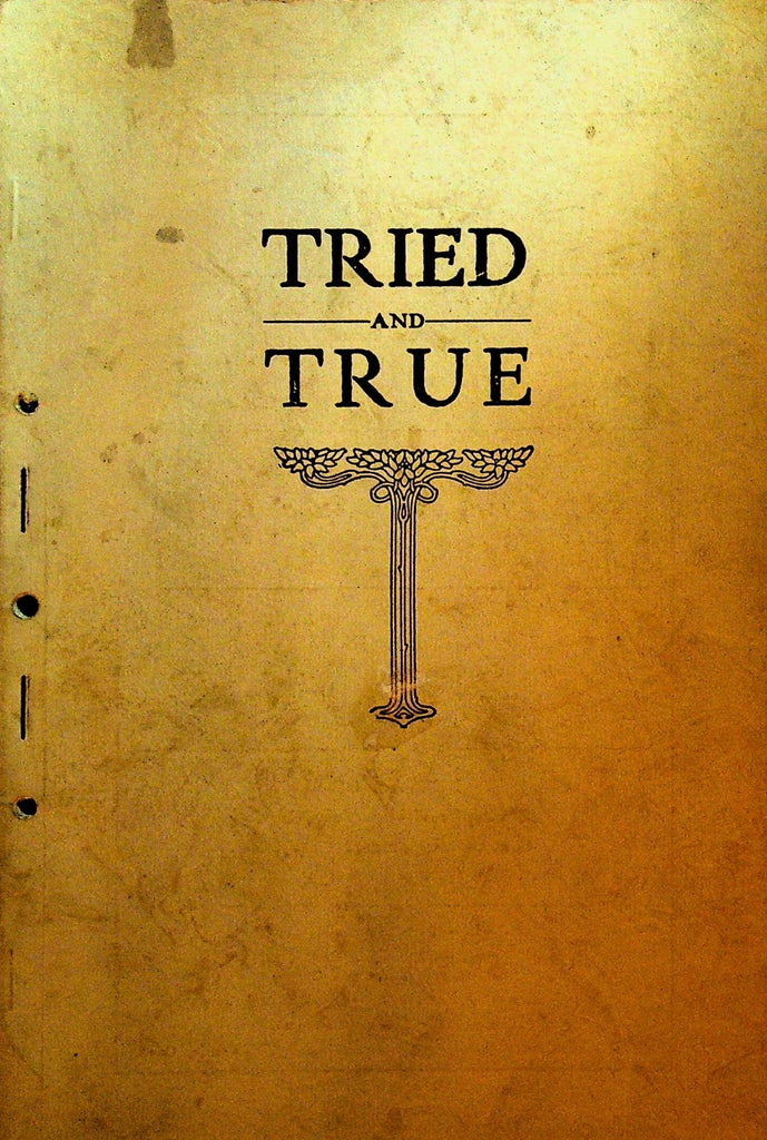 Tried and True Cookbook Ladies Aid Society First Baptist Church Willimantic Ct0