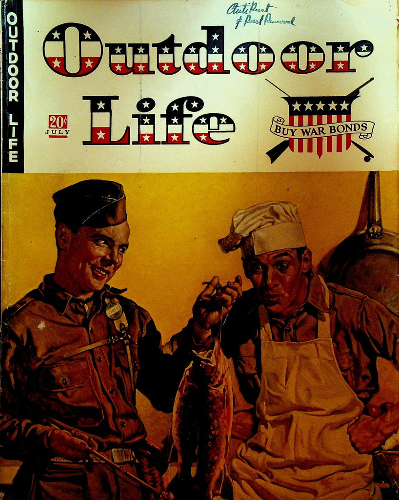 Outdoor Life Magazine July 1943 WWII JF Kernan0
