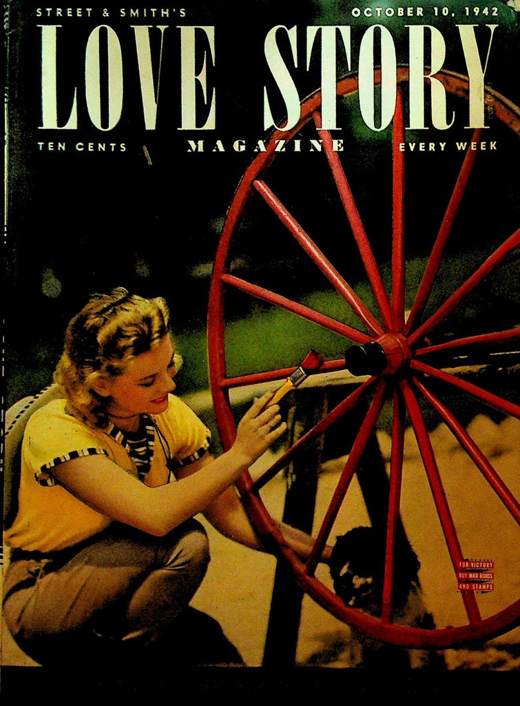 Love Story Pulp October 10 1942 Inez Sebastian Eric Howard Aline Ballard0