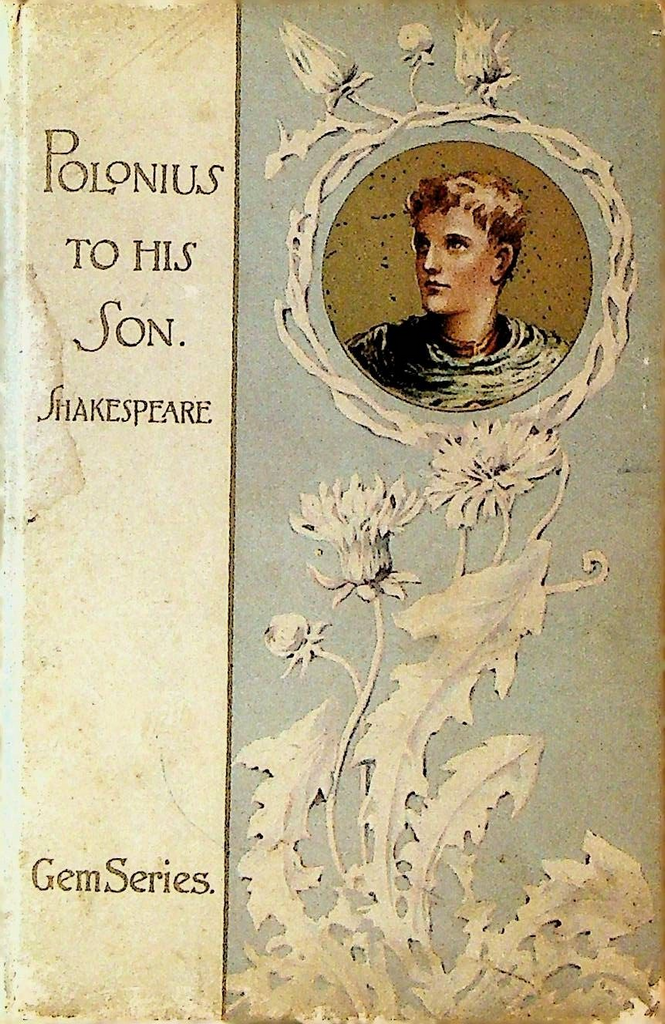 Polonius to His Son William Shakespeare Gem Series EP Dutton Hamlet0