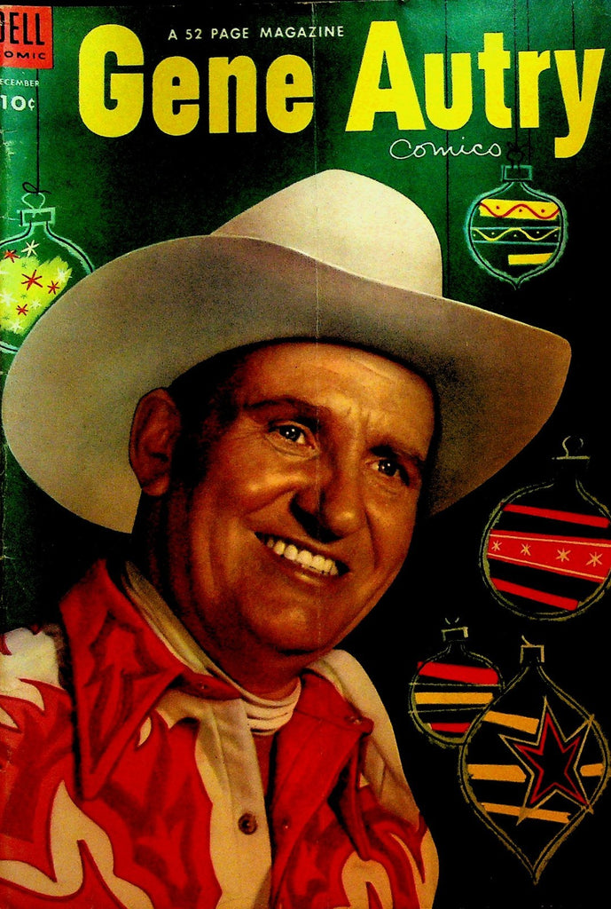 Gene Autry Comics 82 Dell Comics 1953 Christmas Western Cowboy0