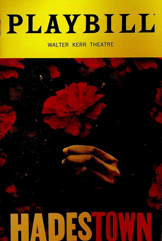 Hades Town Playbill February 2022 Amber Gray Patrick Page Reeve Carney0