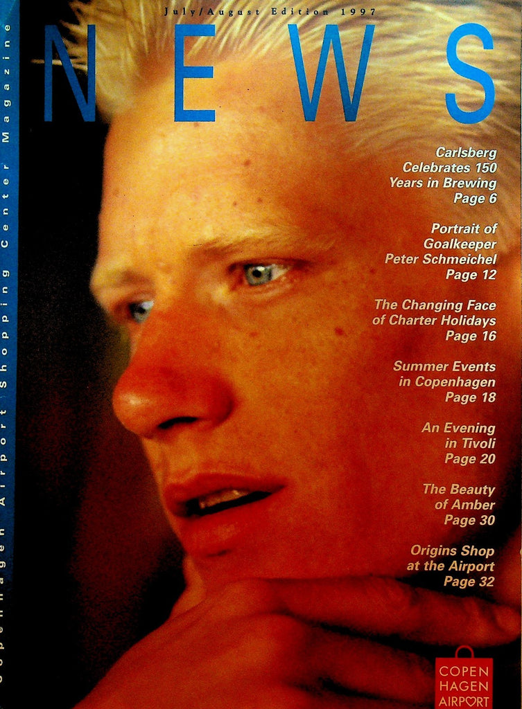 Copenhagen Airport Shopping Center News Magazine July 1997 Peter Schmeichel0