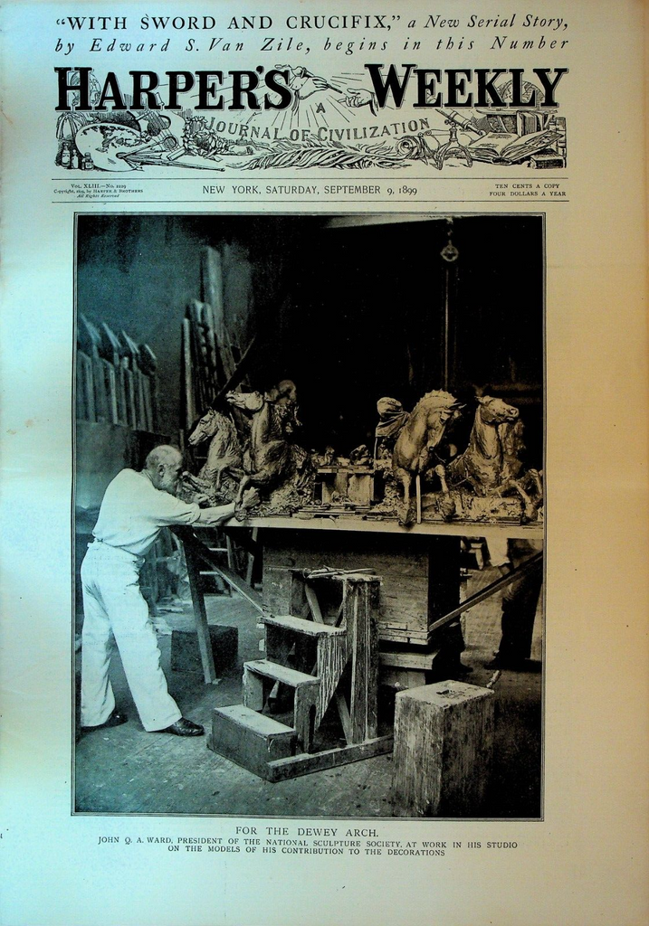 Harper's Weekly September 9 1899 Will Carleton Puerto Rico Mauna Loa Hawaii