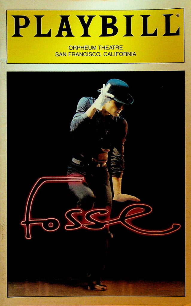 Fosse Playbill May 2000 Bob Fosse Orpheum Theatre0