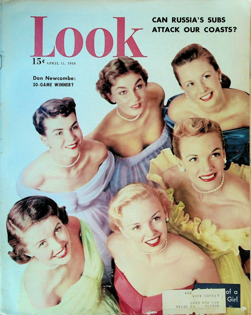 Look Magazine April 11 1950 Carol Channing Don Newcombe Paul Pettit 0